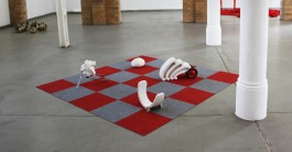 Foto einer Arbeit der Künstlerin Gisela Kleinlein (2018)